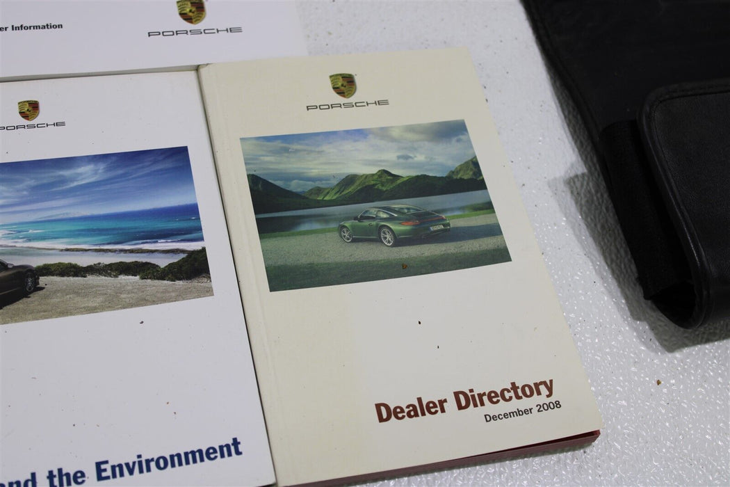 2009 Porsche 911 Carrera 911 Turbo Owners Manual Maintenance Booklets OEM 09