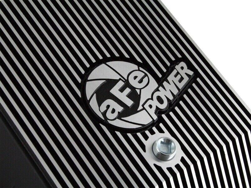 Afe 46-70122-1 Machined Finish Transmission Pan for Ford SuperDuty V8