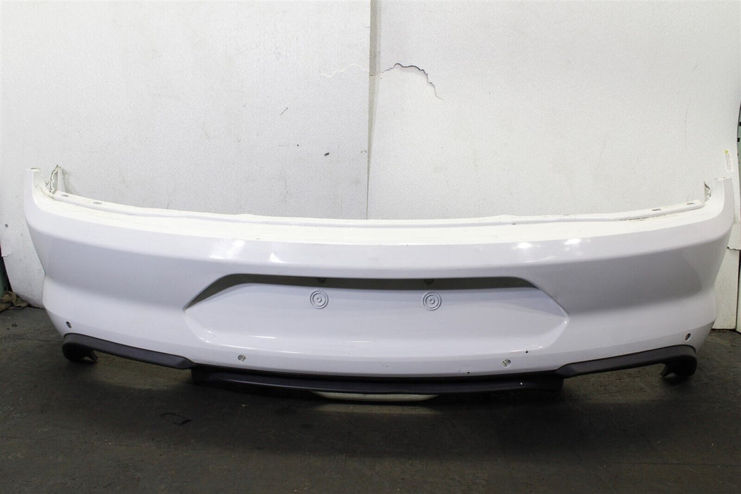 2020 Ford Mustang GT 5.0 Rear Bumper Cover Assembly Factory OEM White 18-22