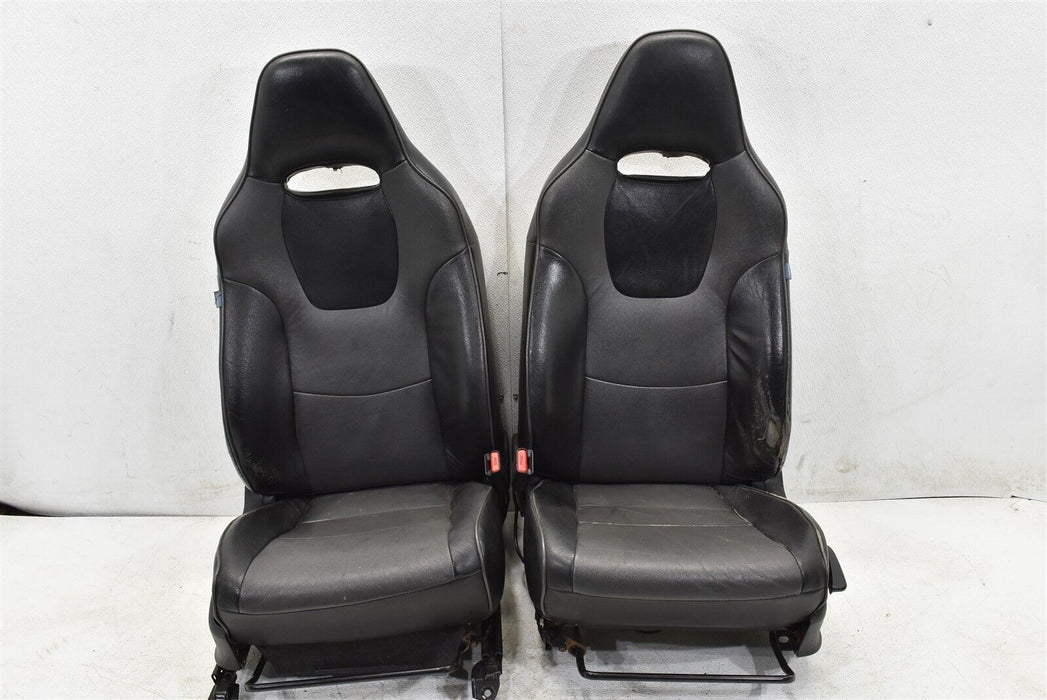 2008-2014 Subaru WRX Sedan Custom Leather Seat Set Assembly 08-14