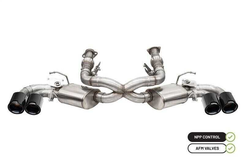 Corsa Performance 21103CFBLK Exhaust System Fits 2020-2023 Corvette