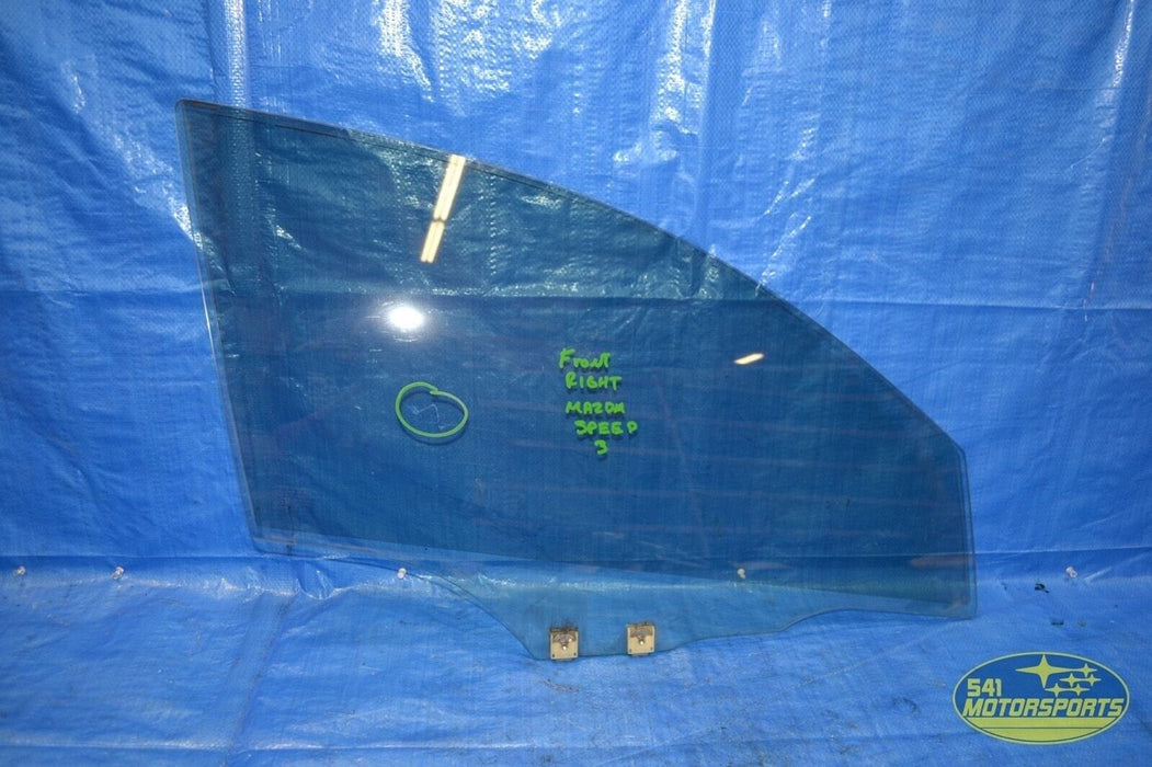 07-09 Mazdaspeed3 Door Window Glass Front Right Passenger MS3 Speed 3 2007-2009