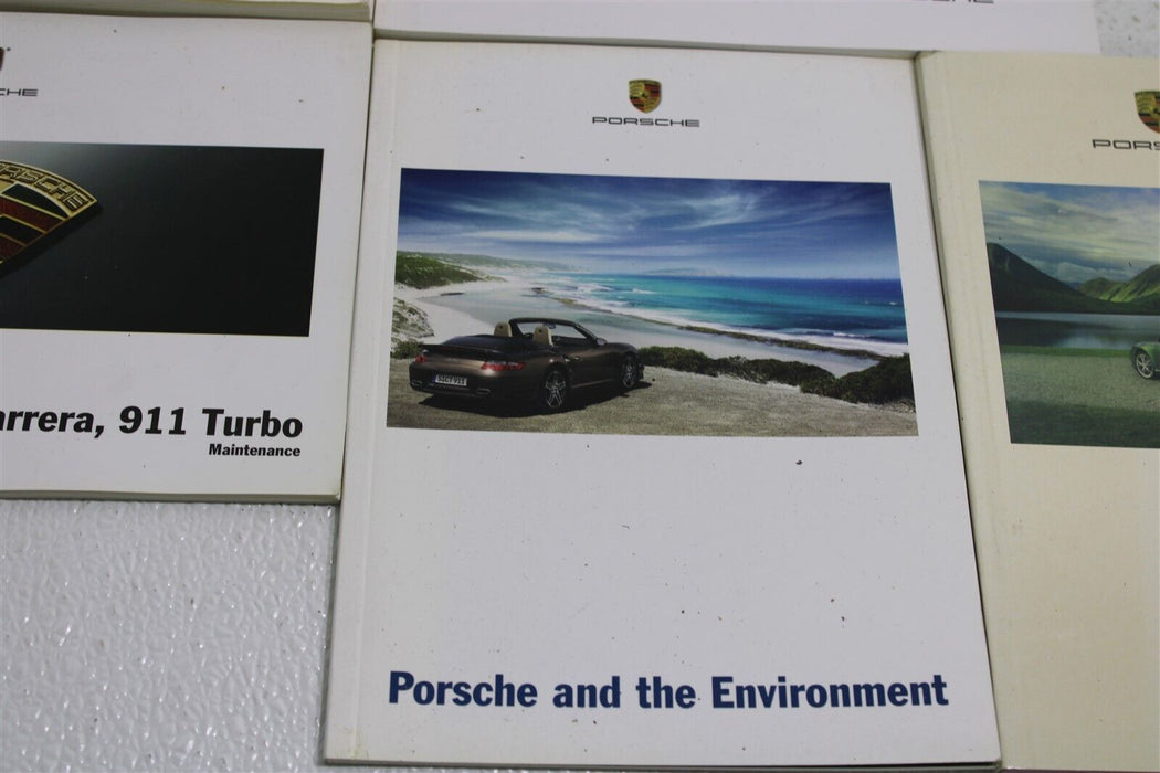 2009 Porsche 911 Carrera 911 Turbo Owners Manual Maintenance Booklets OEM 09