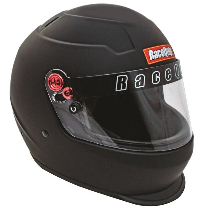 RaceQuip 276995 Helmet Pro20 Full Face Snell SA2020 Flat Black Large