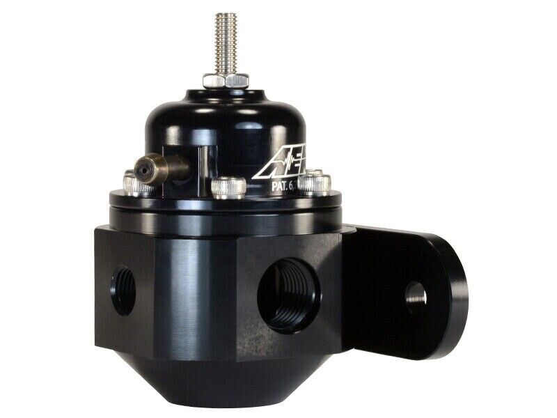 AEM Universal Black Anodized Adjustable Fuel Pressure Regulator 25-302BK