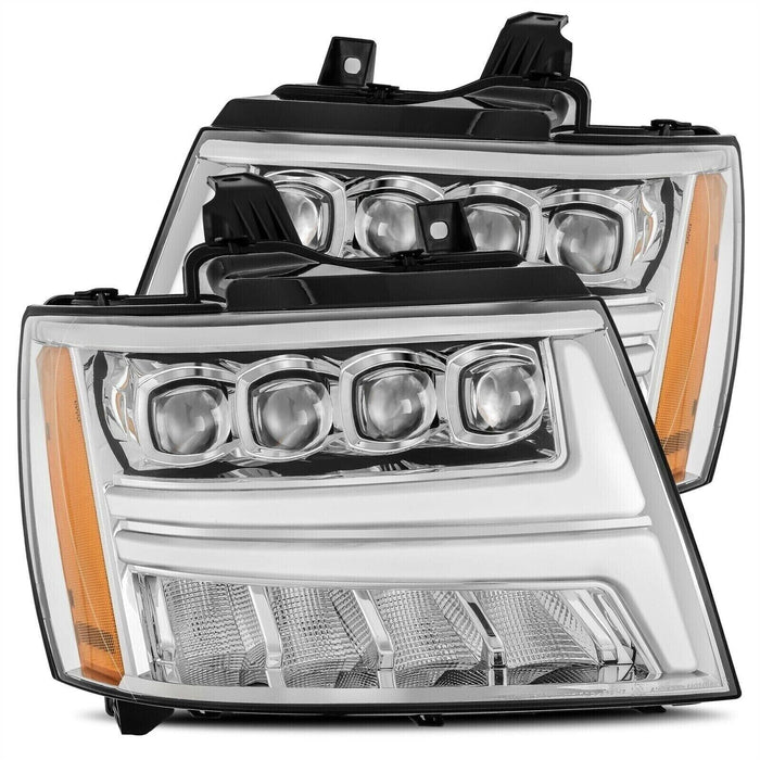 AlphaRex Nova LED Projector Headlights for 2007-2013 Avalanche Tahoe Suburban