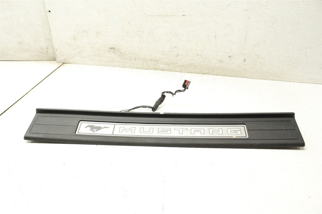 2020 Ford Mustang GT 5.0 Illuminated Door Sill Plate Panel Assembly OEM 15-22