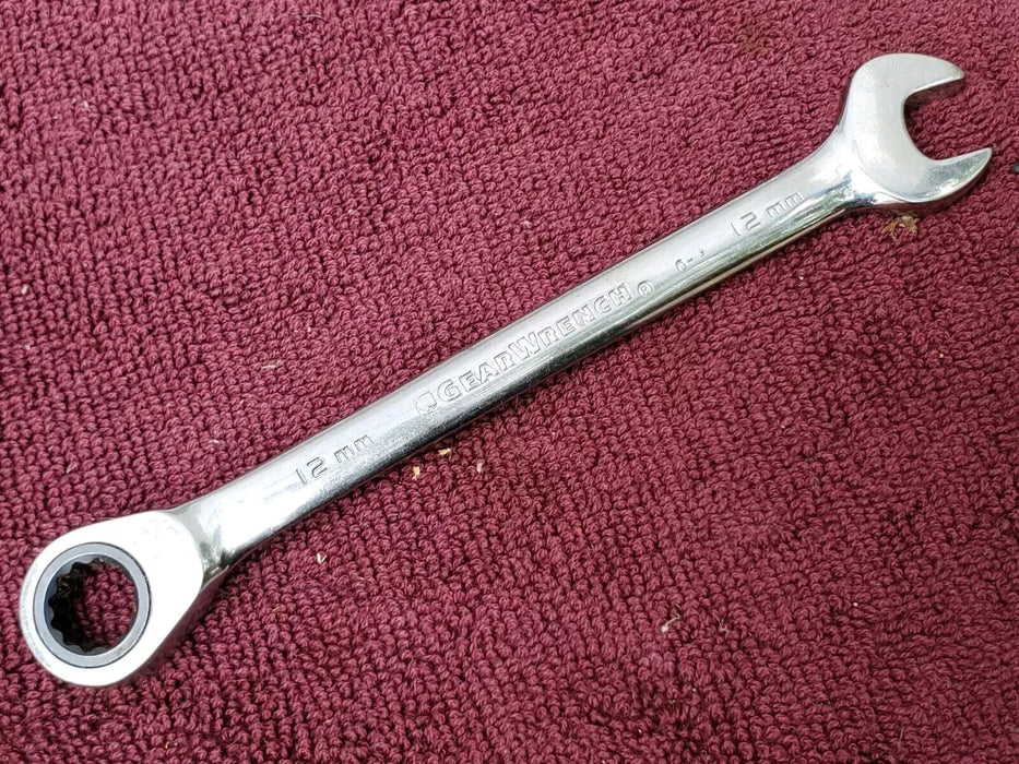 Gearwrench 12mm 12 Point Reversible Ratcheting Combination Wrench