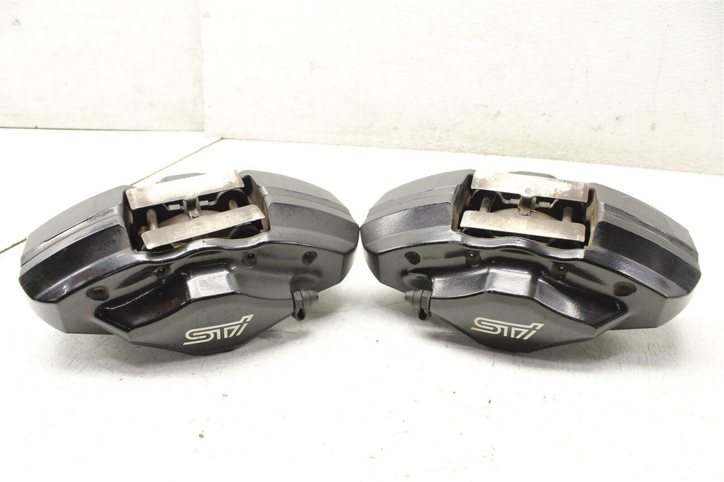 2014 Subaru WRX STI Rear Left And Right Brembo Brake Caliper Set Factory 08-14