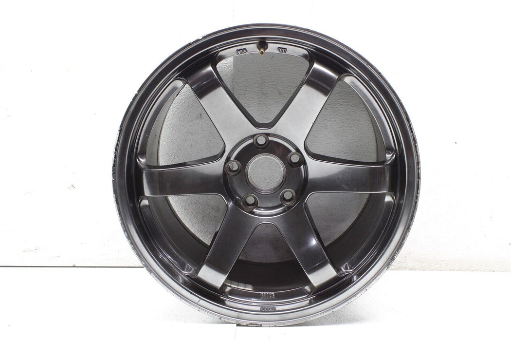 18x9.5 38 Offset ROTA Grid Wheel Rim Assembly Hyper Black Single #1