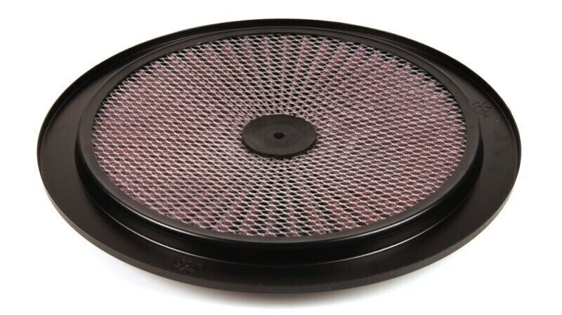 K&N 66-1401 Universal 14" Dia. Black Powder Coated X-Stream Top Lid Air Filter