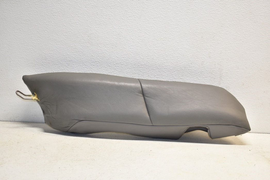 2000-2004 Volvo S40 Passenger Rear Seat Side Pad Cushion Grey Leather 00-04