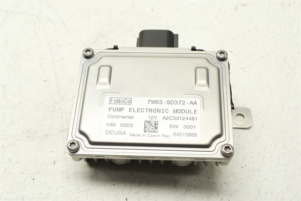 2019 Jaguar F-Type Fuel Pump Control Module 7W83-9D372-AA 14-21