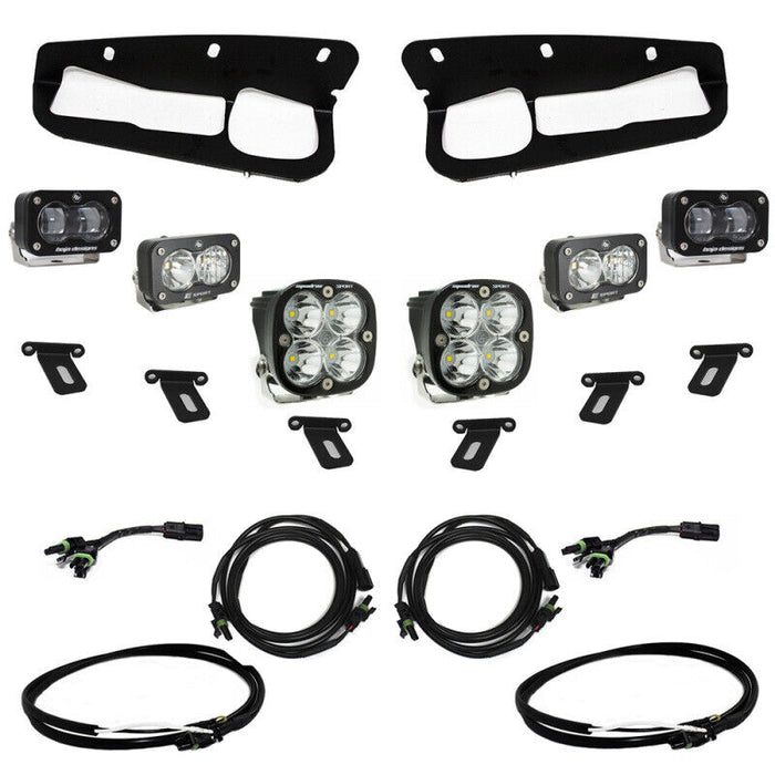 Baja Designs S2 SAE Sportsmen Fog Pocket Light Kit For 21-24 Ford Bronco