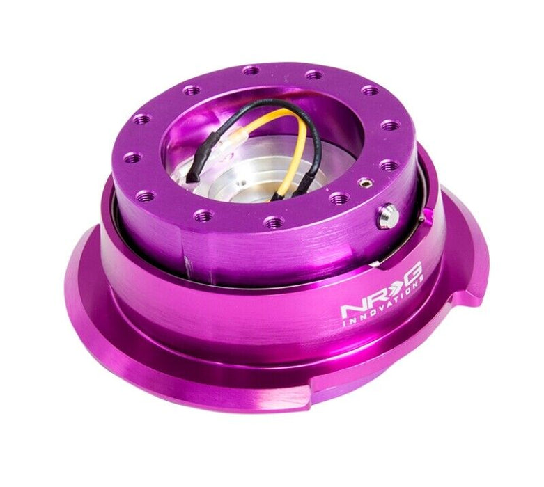 NRG SRK-280PP Quick Release Kit Gen 2.8 Purple Body / Purple Ring