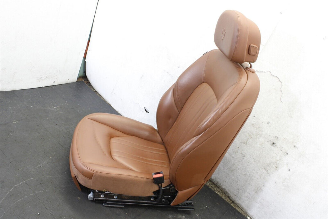 2015 Maserati Ghibli Passenger Right Front Seat Assembly Single Leather 14-19