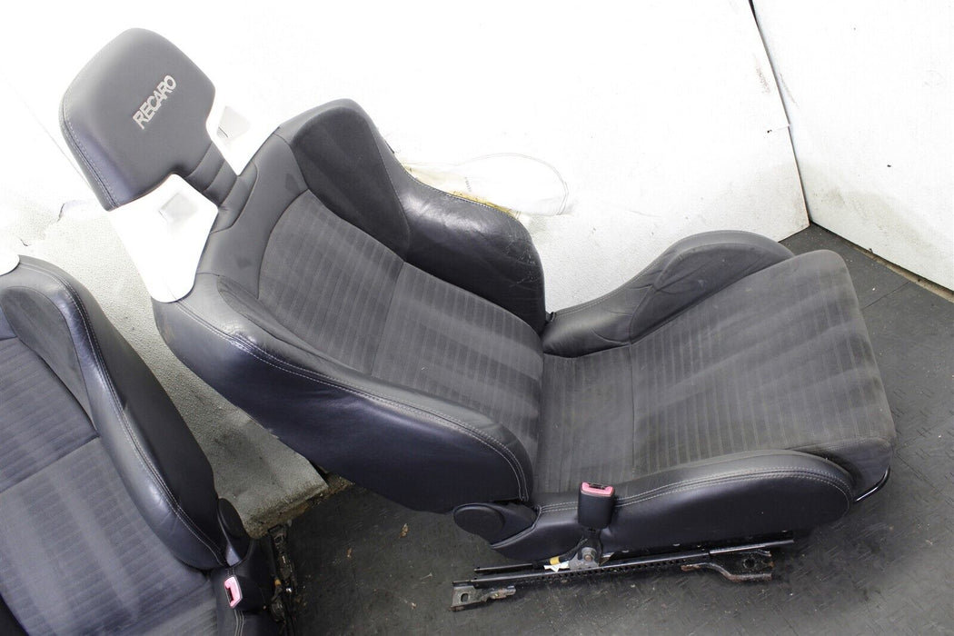 2008-2015 Mitsubishi Evolution X Seat Pair Recaro Front Torn Seats 08-15