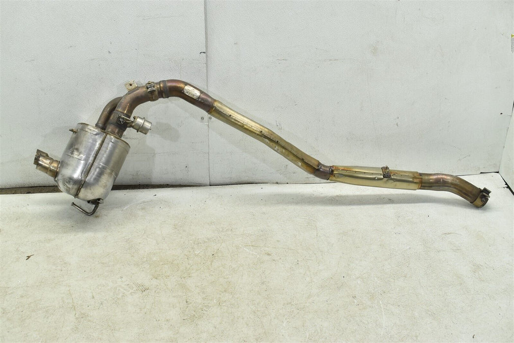 2010 Ferrari California Left Muffler Exhaust Pipe