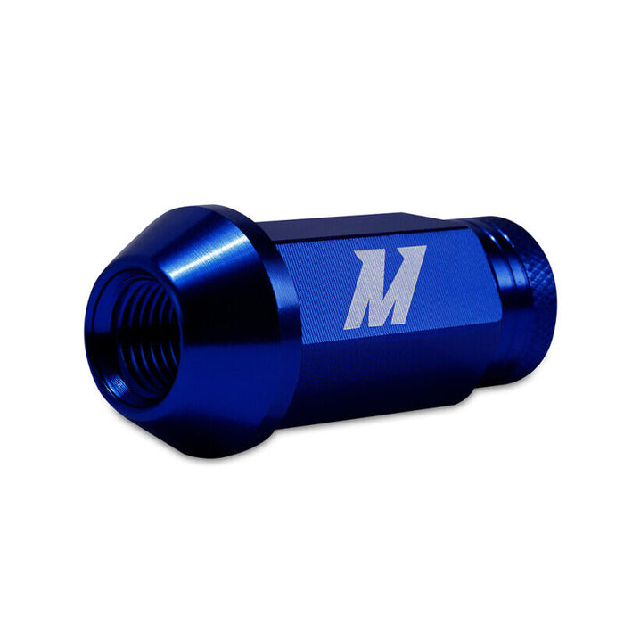 Mishimoto M12x1.5 Thread Size 20pc Set Blue Aluminum Locking Lug Nuts