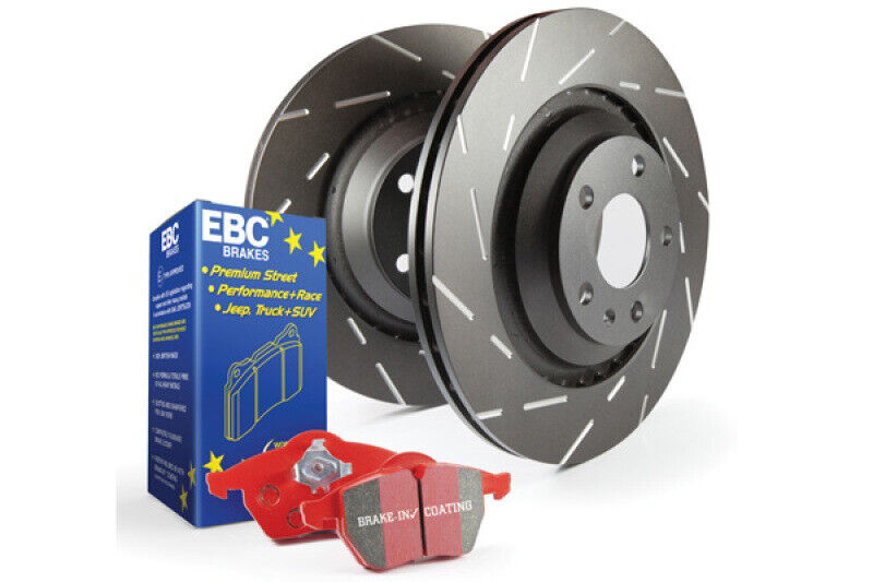 EBC Brakes S4KR1281 S4 Kits Redstuff and USR Rotor Fits 07-09 RDX