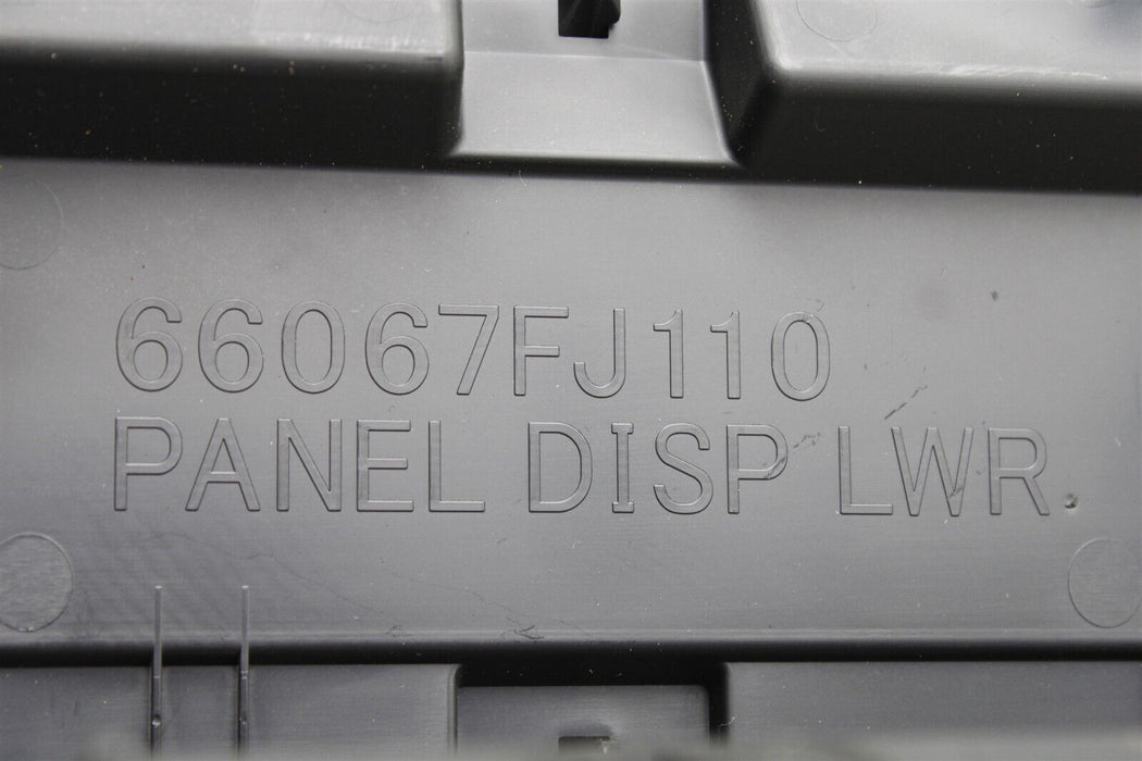 2015-2019 Subaru WRX STI Panel Display Hood Assembly 66067FJ110 OEM 15-19
