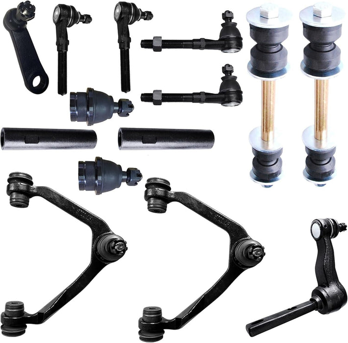 4WD 14pc Front Upper Control Arm Idler Sway Bar for F150 F250 Lincoln Navigator