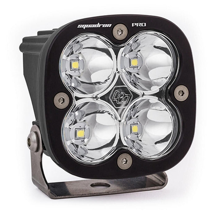 Baja Designs 490001 Squadron Pro Spot Pattern Black LED Light Pod - Clear