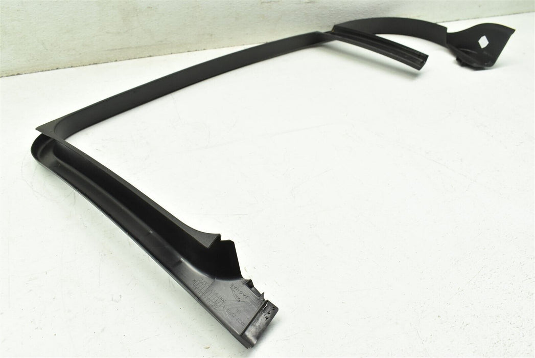 2009-2015 Jaguar XF Rear Left Door Window Trim Modling 09-15