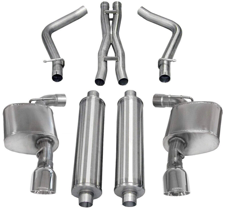 Corsa Xtreme 2.75" Exhaust System 4.5" Tips For 2012-2014 Chrysler 300 SRT8