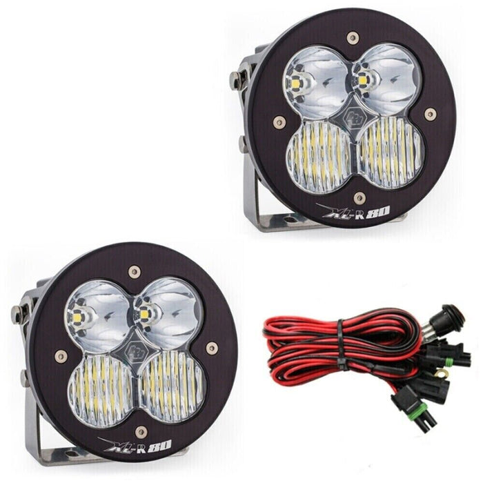 Baja Designs 767803 XL R 80 Series Driving Combo Pattern Pair LED Light Pods