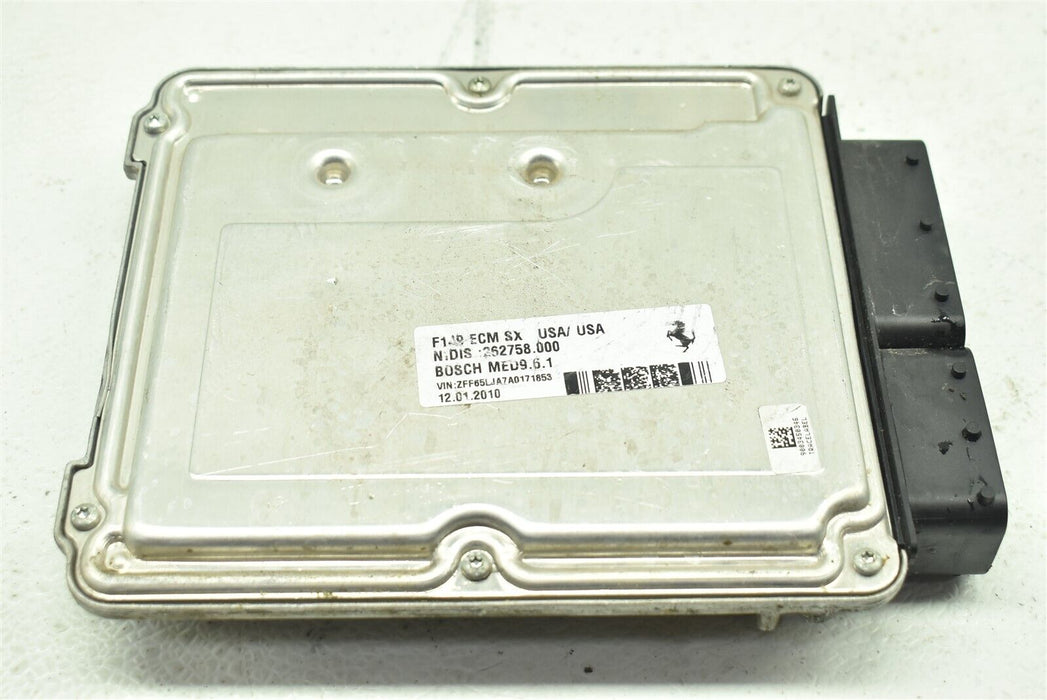 2010 Ferrari California Engine Computer ECU ECM Module 262758