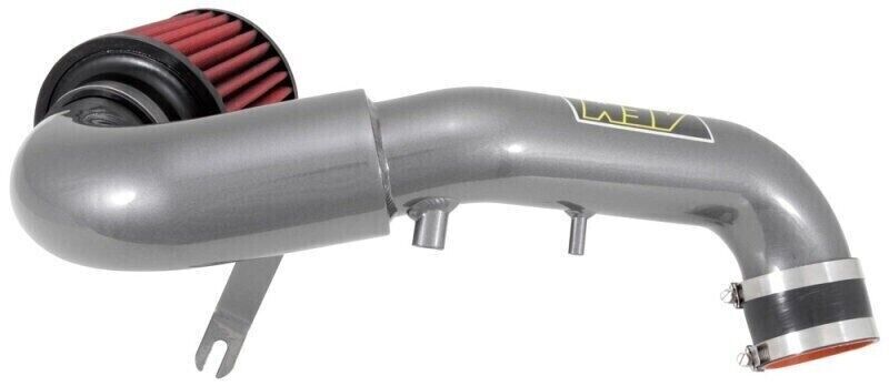 AEM 24-6108C Gray Aluminum Dual Chamber Intake System for 02-05 Civic Si 2.0L L4