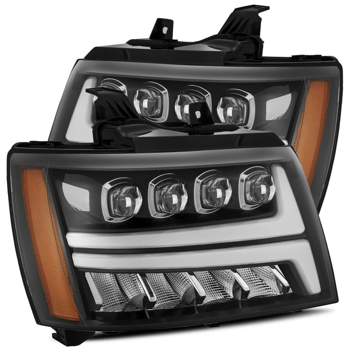 AlphaRex Nova LED Projector Headlights for 2007-2013 Avalanche Tahoe Suburban