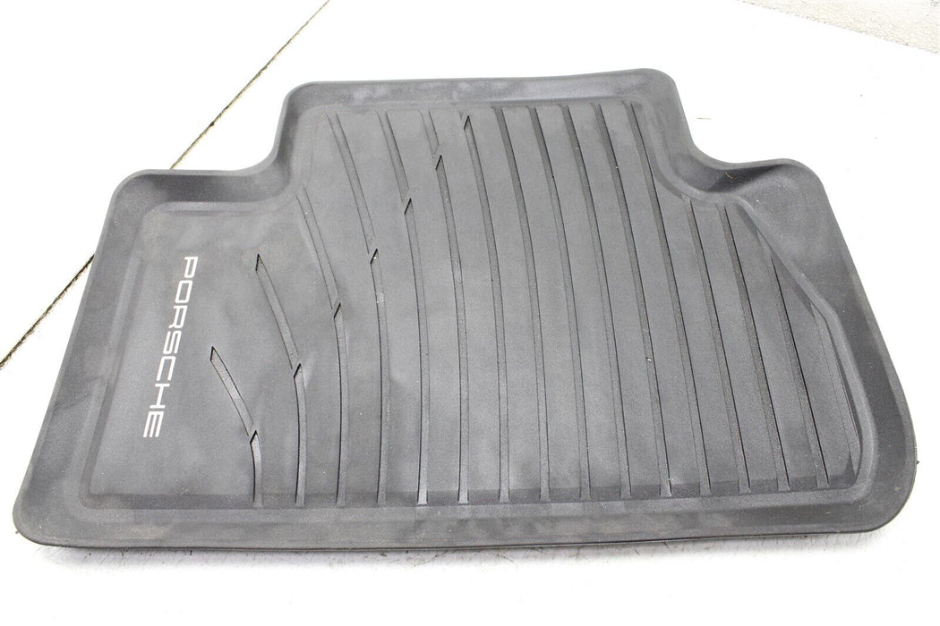 2015 Porsche Macan S Driver Rear Left Floor Mat Assembly All Weather OEM 15-21