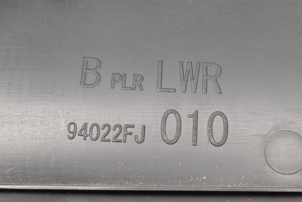 2015-2019 Subaru WRX STI B Pillar Trim Cover Panel Left Driver LH OEM 15-19