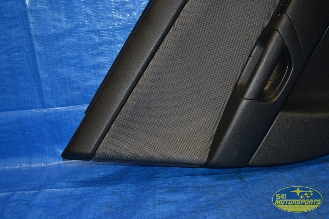 07 08 09 MAZDASPEED3 OEM LEFT REAR DOOR PANEL DRIVER 2007-2009 SPEED3 MS3