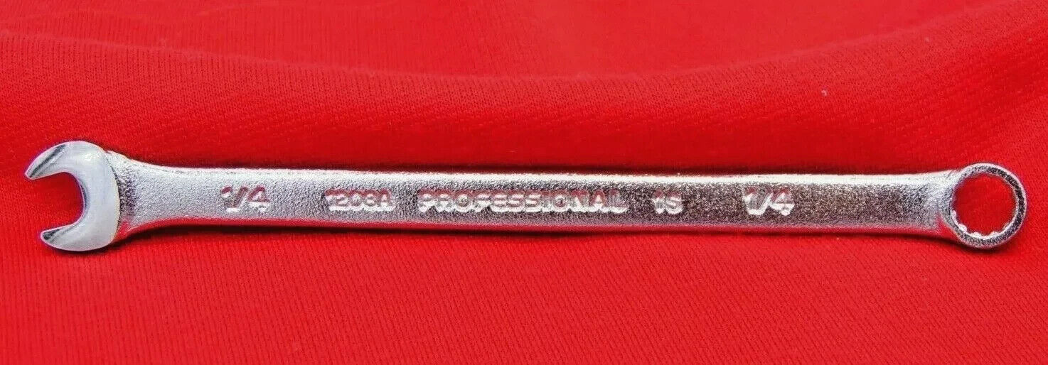 Proto J1208A 12 Point Satin Combination Wrench 1/4"