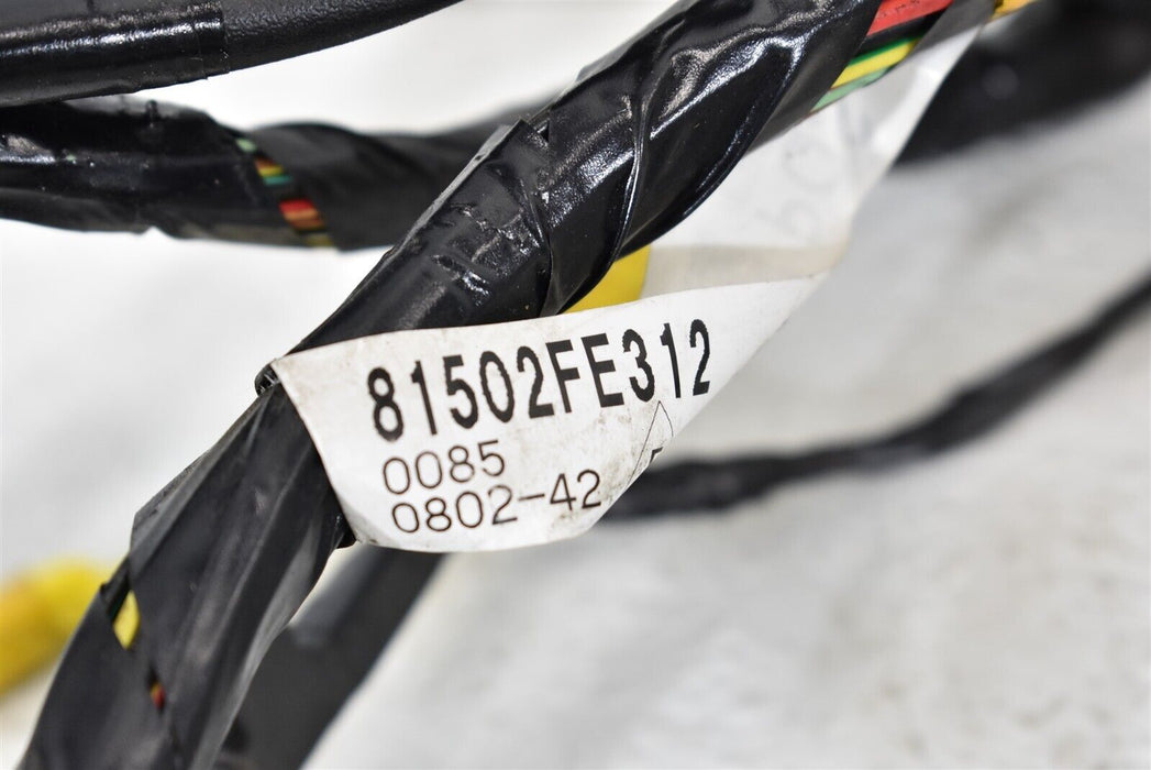 2005 Subaru Impreza WRX STI Floor Rear Wiring Harness 81502FE312 OEM 05