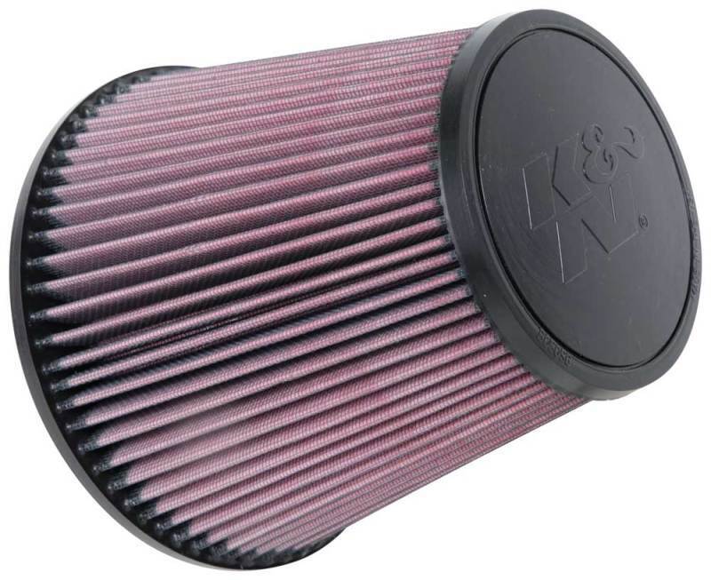 K&N Red Universal Clamp On Air Filter RU-1029