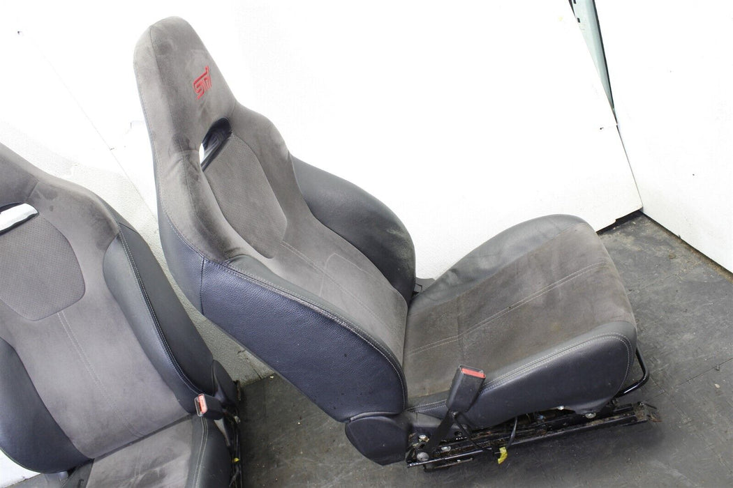 2008-2014 Subaru WRX STI Seat Set Front Rear Seats Factory OEM 08-14