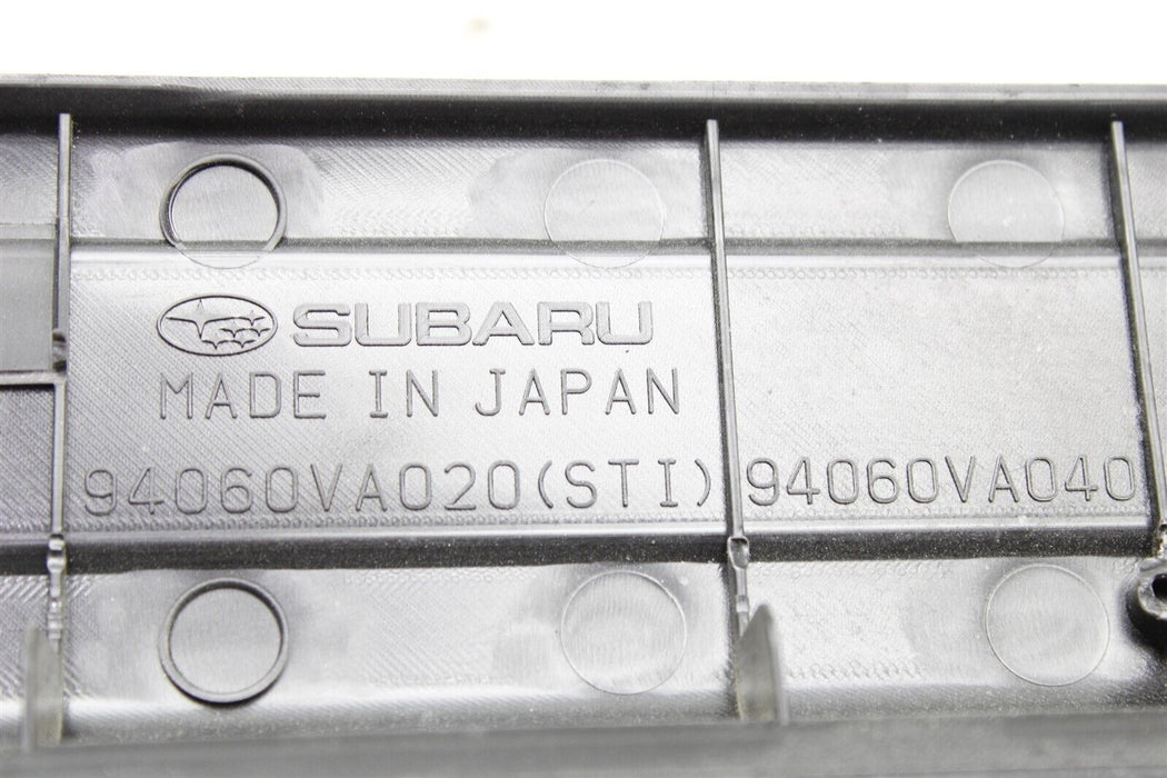 15-19 Subaru WRX STI Passenger Right Door Sill Scuff Kick Plate Trim 2015-2019