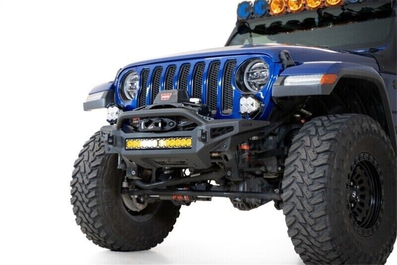 Addictive Desert Designs F964900010103 Rock Fighter Front Bumper For Jeep