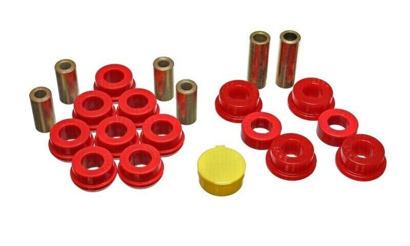 Energy Suspension 16.3106R Front Control Arm Bushing Set For 1992-1997 Honda