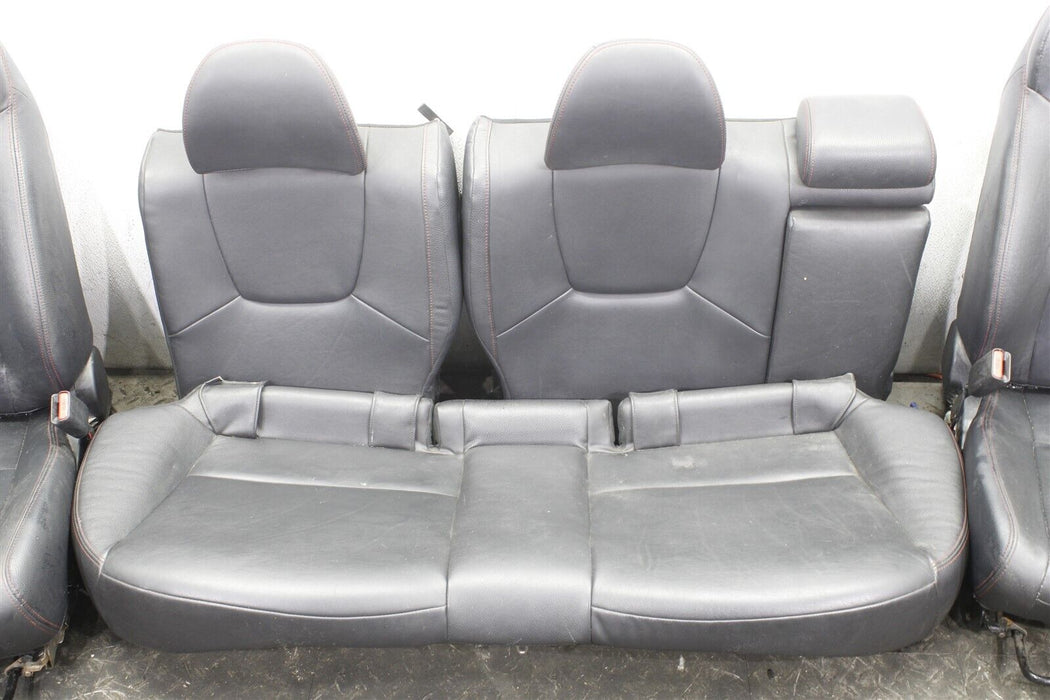 2008-2014 Subaru WRX STI Sedan Limited Leather Seat Set Front Rear 08-14