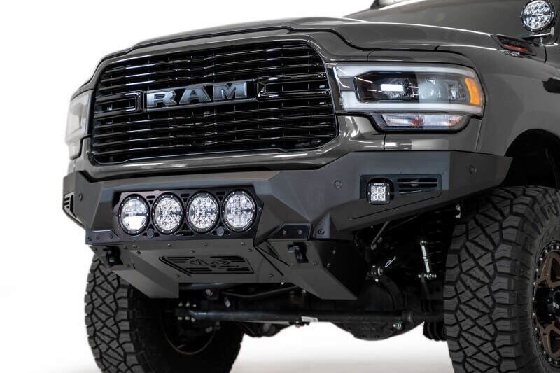 Addictive Desert Designs F560014110103 Bomber Front Bumper (Rigid) - Black