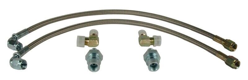 Wilwood 220-6746 Flexline Brake Hose Kit Front For 93-02 Camaro 14in Universal