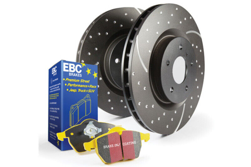 EBC Brakes S5KF1890 S5 Kits Yellowstuff And GD Rotors Fits 15-18 CTS