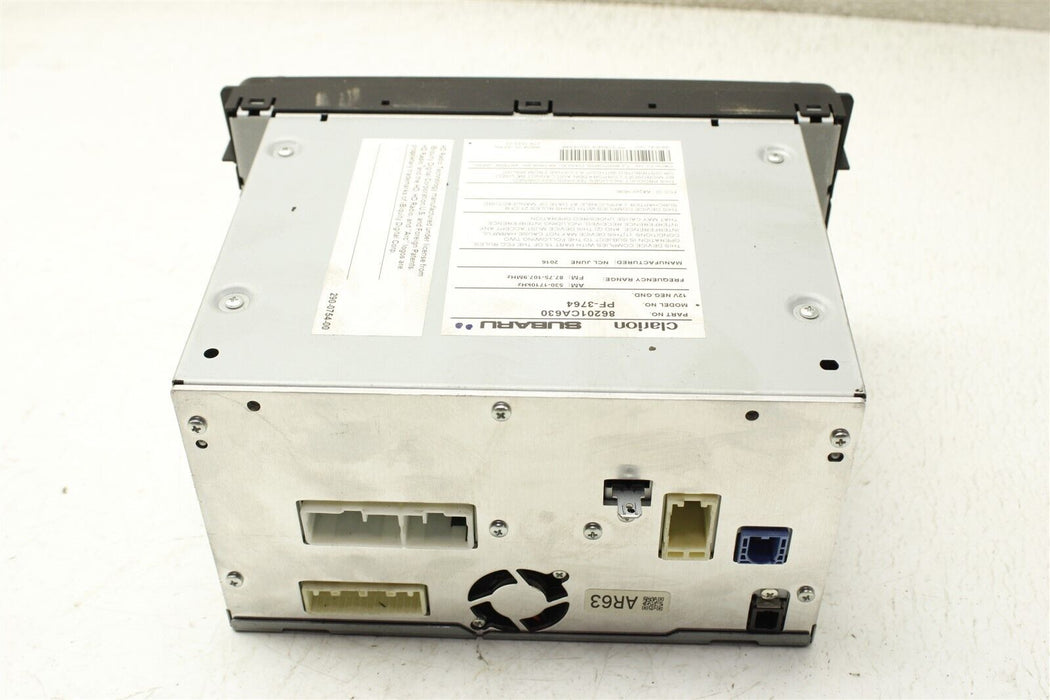 2016 Subaru BRZ Dash Radio Stereo Display Unit Receiver 86201CA630 OEM 16