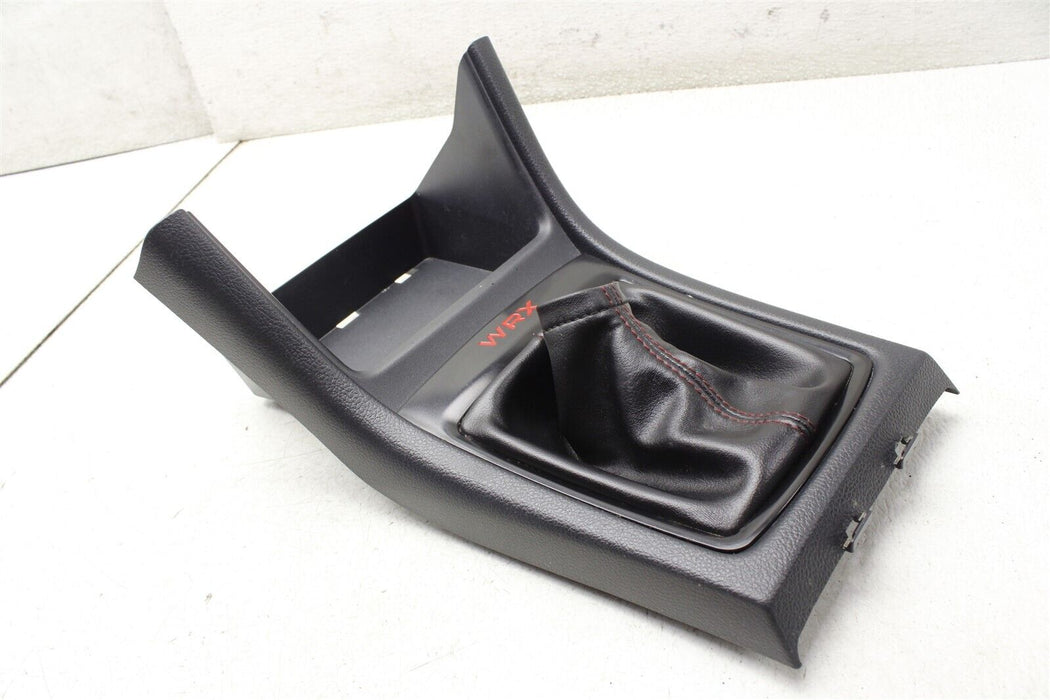 2016 Subaru WRX Center Console Shifter Trim Boot Assembly Factory OEM 15-21