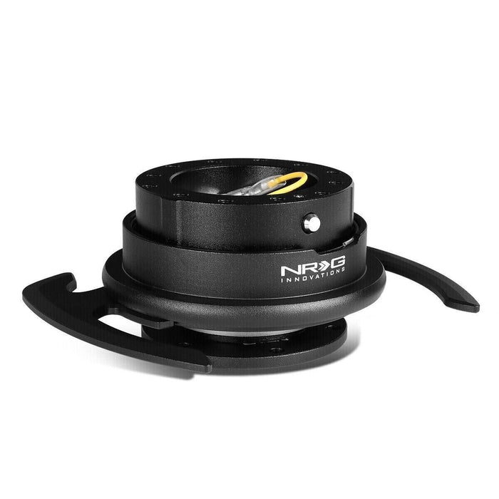 NRG Quick Release Kit Gen 4.0 - Black Body / Black Ring w/ Handles SRK-700BK